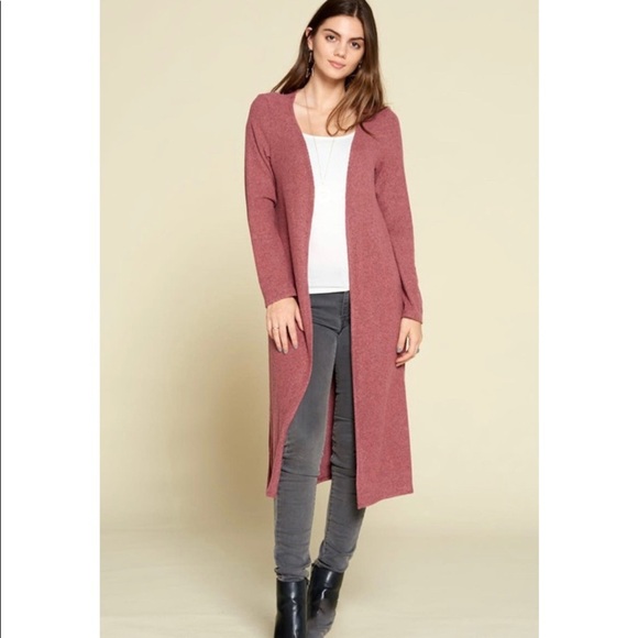 NEW! Casual Longline Cardigan! - Picture 3 of 6